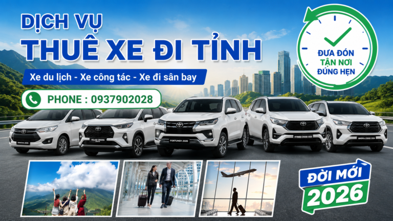 Thuê Xe Du Lịch 28 Thuê Xe Đi Tỉnh Giá Rẻ